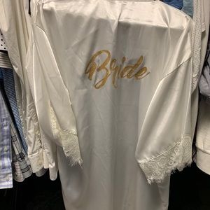 Bride Satin Robe